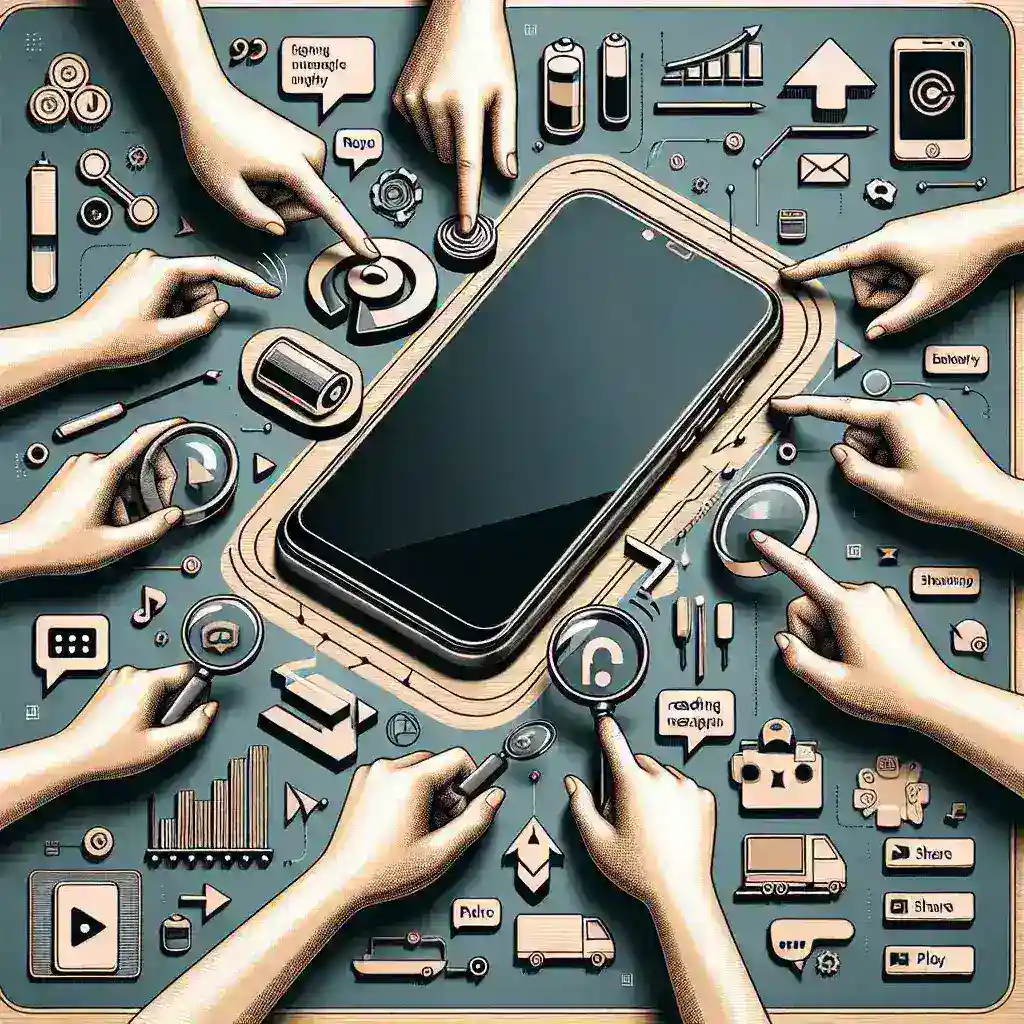 "Imagen que ilustra trucos virales para iPhone, mostrando cómo alargar la duración de la batería y utilizar la cámara para leer etiquetas de ropa de manera efectiva."